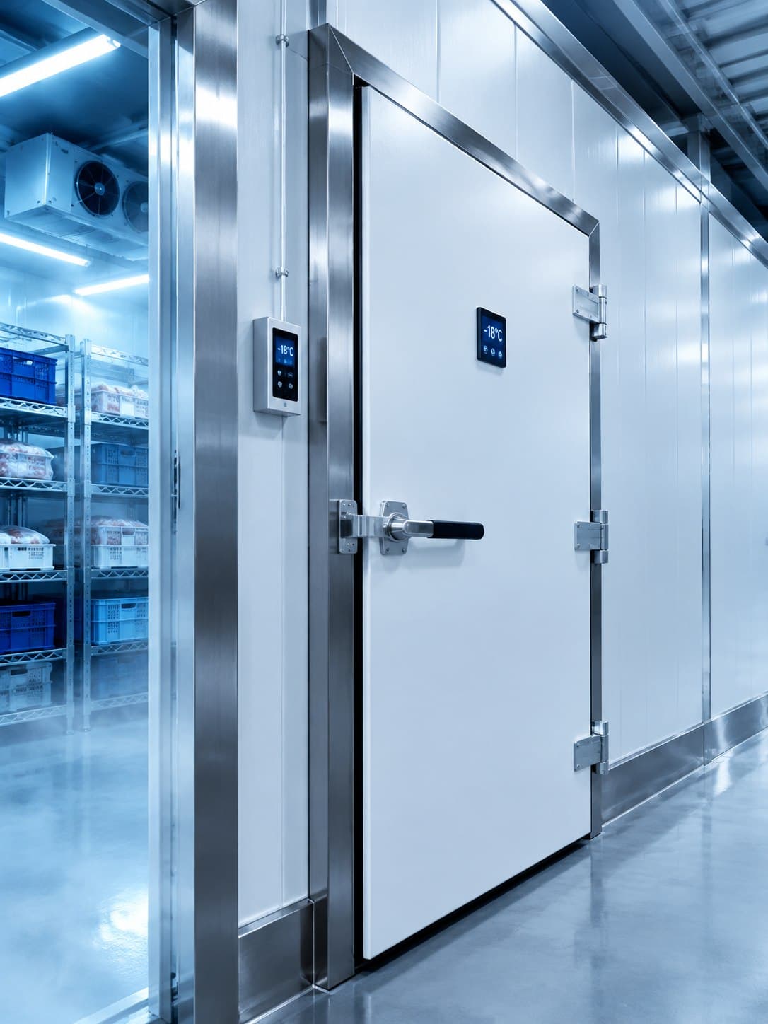 Промышленные холодильные и маятниковые двери, скоростные ворота — Teva36